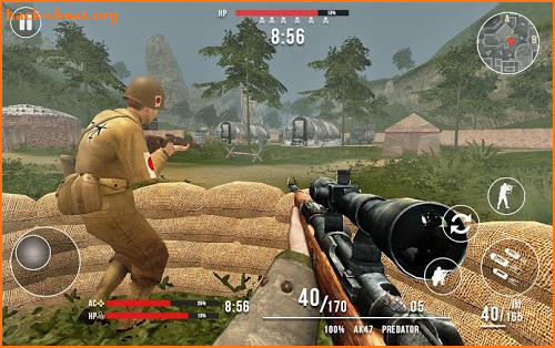 American vs Japanese Sniper - Hunter Survival FPS screenshot