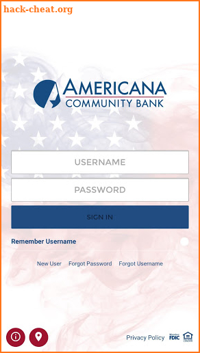 Americana Community Bank screenshot