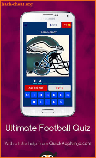 American🏈Football Quiz-NFL Quiz,Trivia screenshot