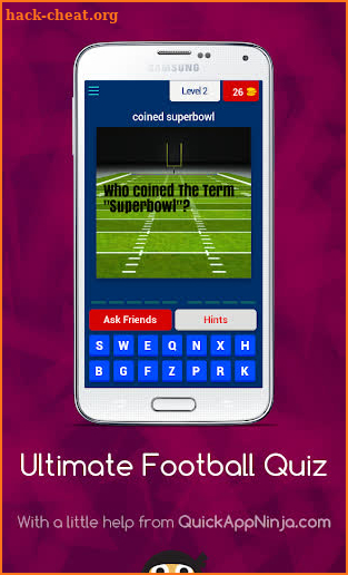 American🏈Football Quiz-NFL Quiz,Trivia screenshot