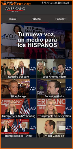 Americano Media screenshot