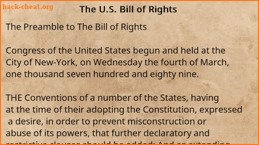 America's Founding Documents screenshot