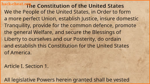 America's Founding Documents screenshot