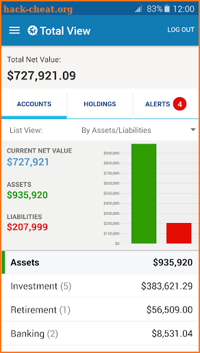 Ameriprise Financial screenshot
