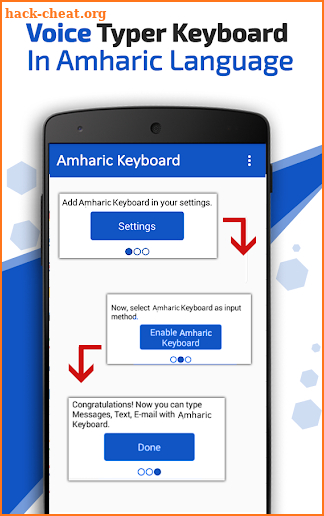 Amharic speak to text – voice keyboard app screenshot
