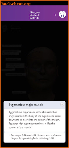 AMI Facial Anatomy and Cadaver screenshot