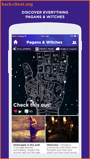Amino for Witches & Pagans screenshot