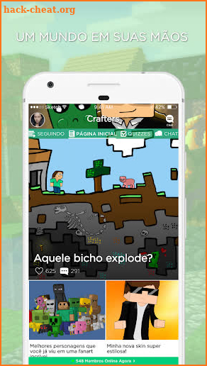 Amino para Jogadores de Minecraft em Português screenshot