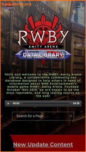 Amity Arena Library screenshot