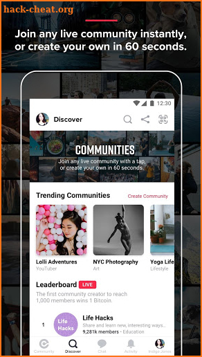 Amity: Discover & join live communities instantly screenshot