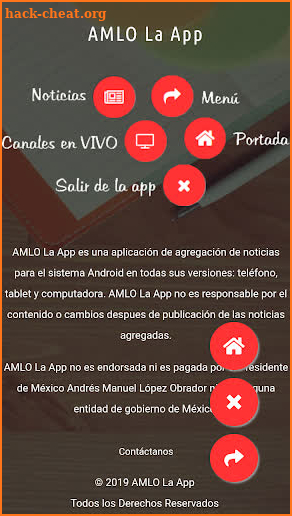 AMLO LaApp screenshot