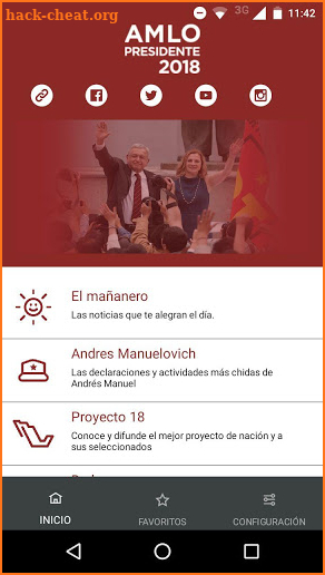 AMLO2018 screenshot