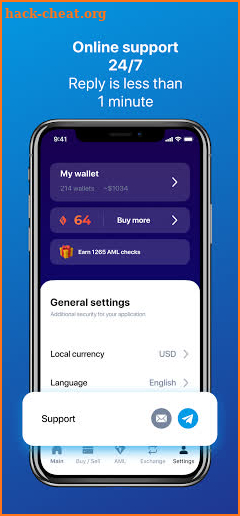 AMLSafe - Crypto Defi Wallet screenshot