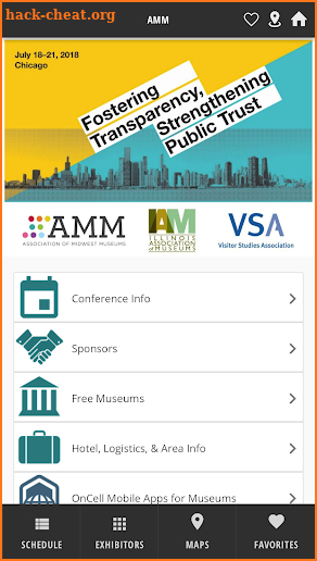 AMM- IAM- VSA Joint Conference screenshot