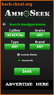 AmmoSeek - Ammo Search Engine screenshot