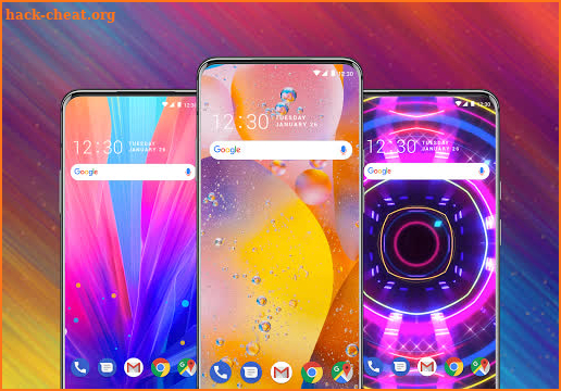 AMOLED 3D Wallpaper - background & color phone screenshot