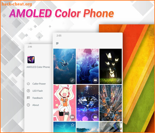 AMOLED Color Phone: Caller Themes & Live Wallpaper screenshot