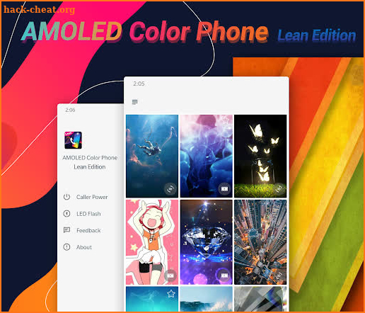 AMOLED Color Phone Lean Edition screenshot