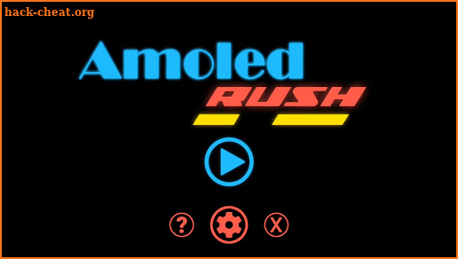 Amoled Rush : Neon Arcade Game screenshot