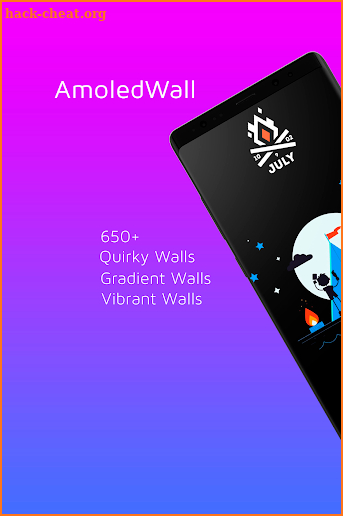 AmoledWalls Pro - Wallpaper screenshot