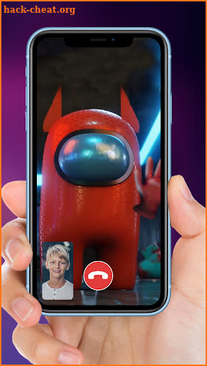 Among Call - Video call of Among Us prank screenshot