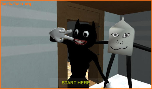 Among Cartoon Cat Night SCP Milkwalker Versus 2 screenshot