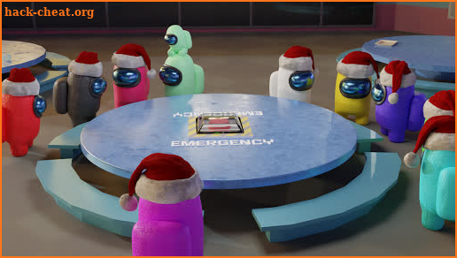 Among Christmas - Among us in 3D screenshot