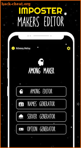 Among maker editor : nickname + skins screenshot