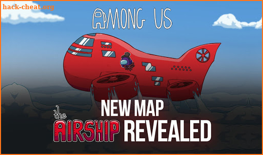 Among US:Airship Map Wallpaper 2021 screenshot