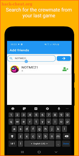 AmongFriends - Game , Friends Finder for Among Us screenshot