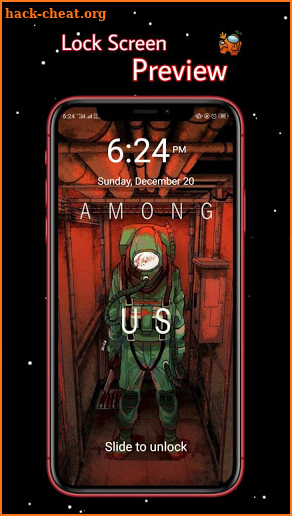 AmongLock - Set Among Us  Lock Screen screenshot