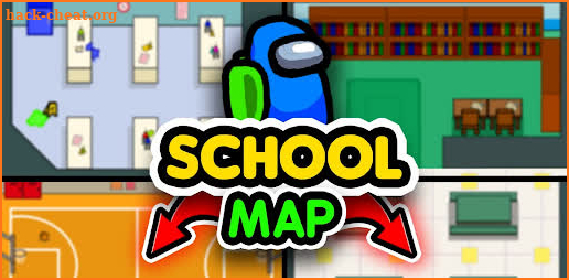 Amongus School Map Guide screenshot