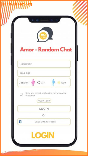 Amor - Random Chat, Chatroulette, Stranger Chat screenshot