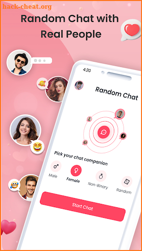 Amoria: Random Chat & Dating screenshot