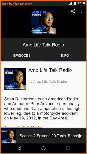 Amp Life Talk Radio screenshot