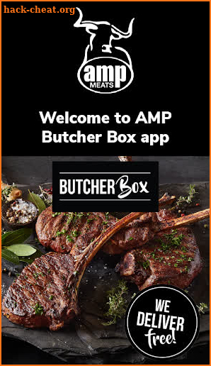 AMP Meats Butcher Box screenshot