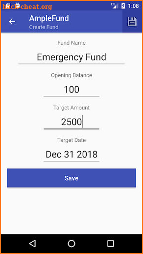 AmpleFund - Sinking Fund & Saving Goal screenshot