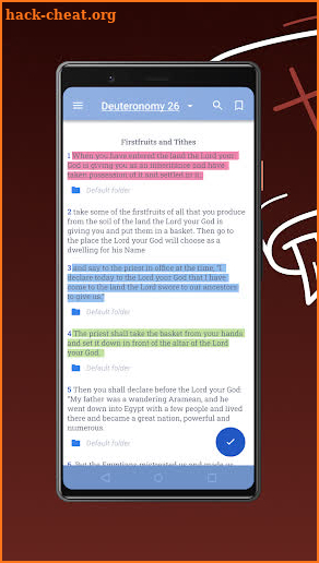 Amplified Bible app for Study screenshot