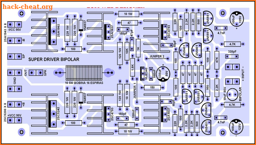 Amplifier Circuit Board screenshot