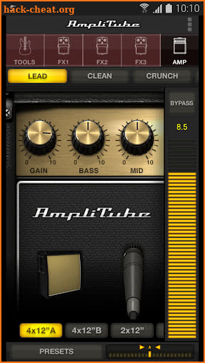 AmpliTube / Samsung Pro Audio screenshot