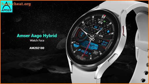 Amser Aago Hybrid Watchface screenshot