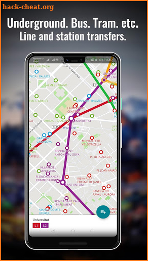 Amsterdam Public Transport Routes 2019 screenshot