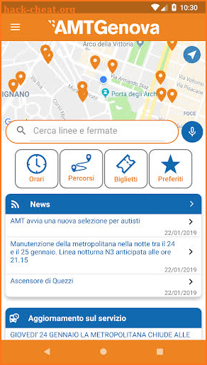 AMT Genova screenshot