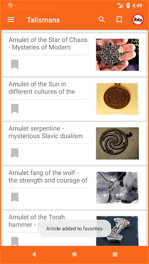 Amulets, Zodiac signs, Talismans screenshot