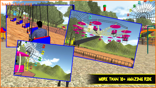 Amusement Theme Fun Park 3D screenshot