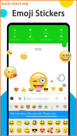 Amusing Messages - Super cute emoji & stickers screenshot