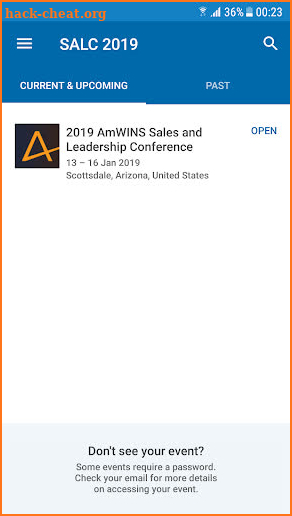 AmWINS SALC 2019 screenshot