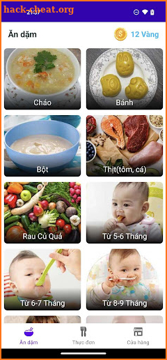 Ăn Dặm Cho Bé screenshot