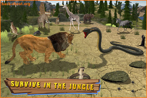 Anaconda Snake Family Jungle RPG Sim screenshot