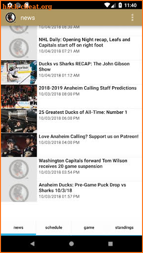 Anaheim Hockey - Ducks Edition screenshot
